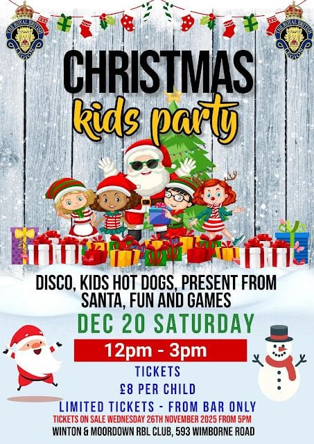 Dec 20 Winton and Moordown RBL 2025