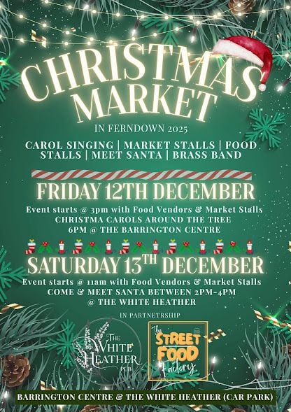 Dec 12 and 13 Ferndown Market 2025