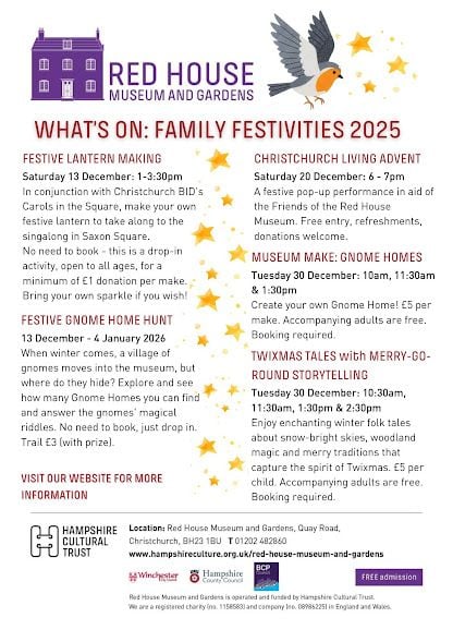 Dec Red House Museum 2025