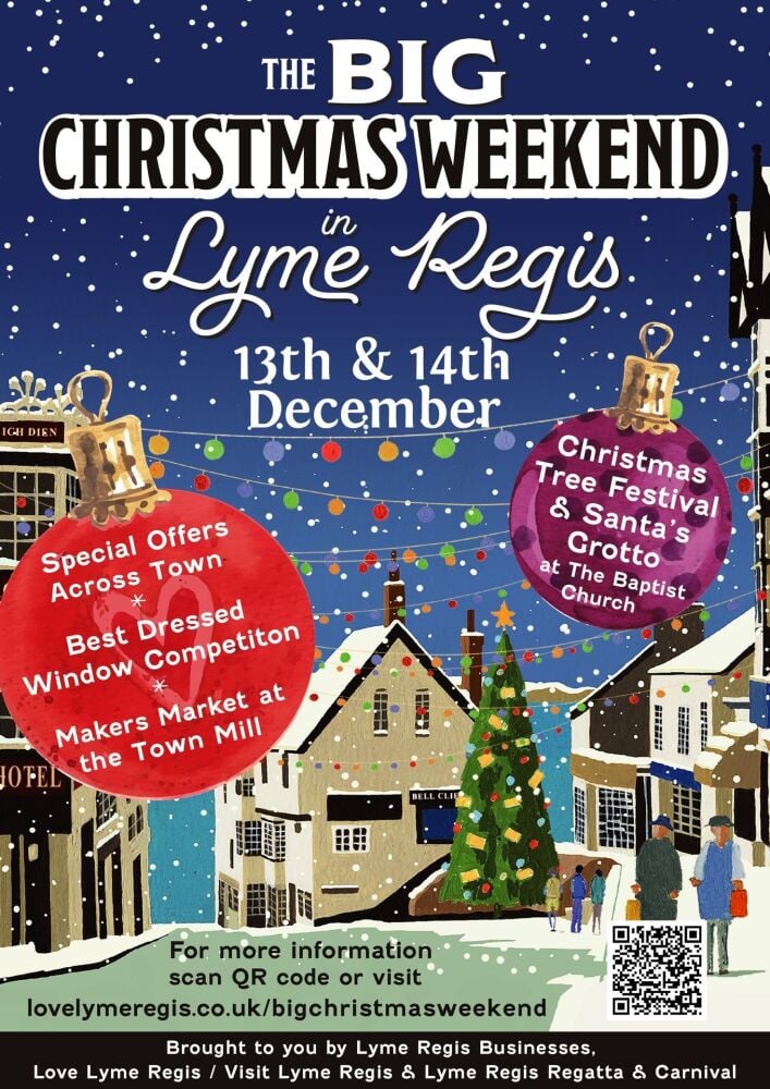 Dec 13 and 14 Lyme Regis Christmas 2025 Dec 13 and 14 Lyme Regis Christmas 2025