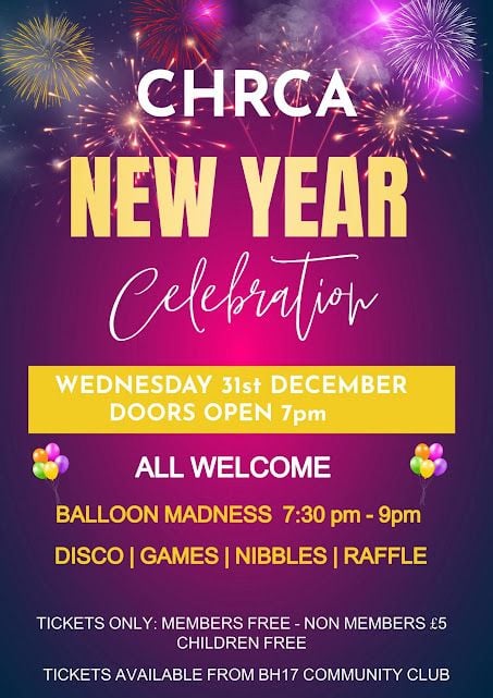 Dec 31 Canford Heath Commnity Centre Kids Party 2025 Dec 31 Canford Heath Commnity Centre Kids Party 2025