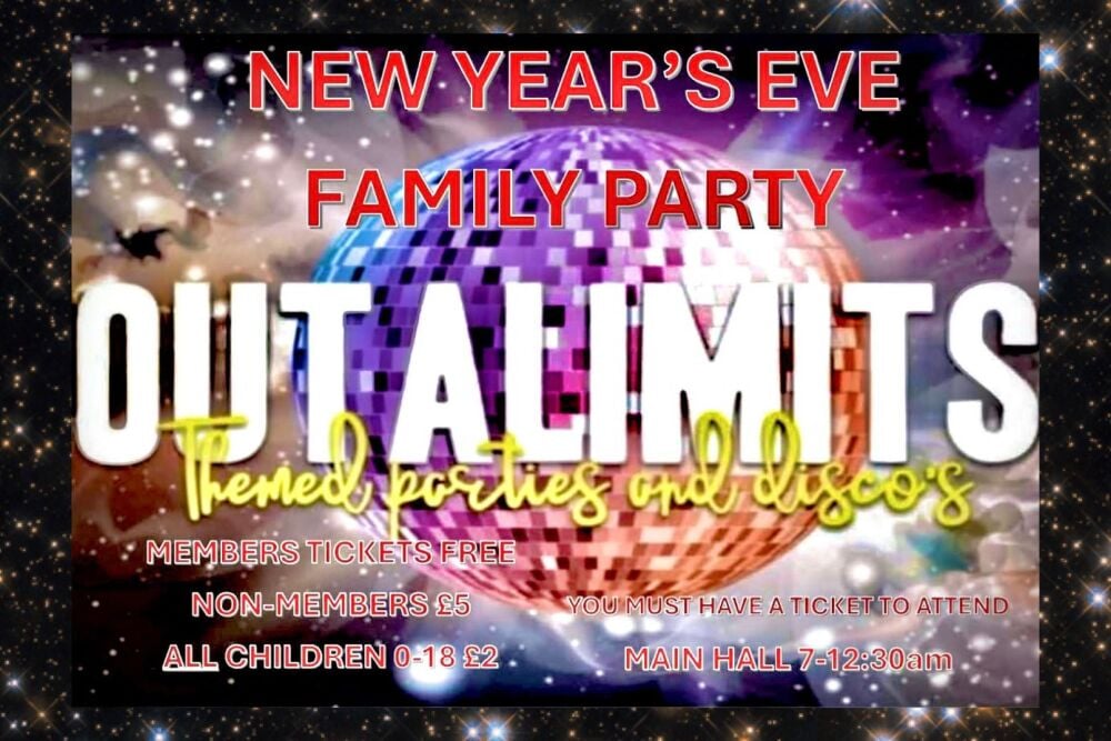 Dec 31 Outalimits Newtown Poole 2025 Dec 31 Outalimits Newtown Poole 2025