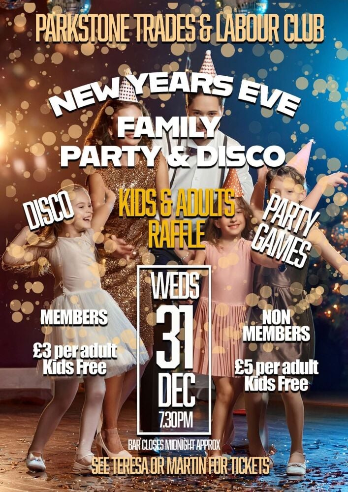 Dec 31 Parkstone Trades Party 2025 Dec 31 Parkstone Trades Party 2025
