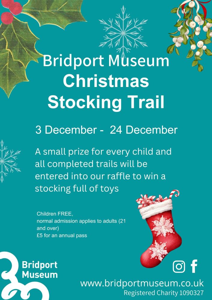 Dec Bridport Museum Christmas Stocking Trail 2025