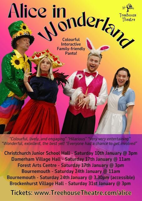 Jan Treehouse Theatre Alice in Wonderland 2026