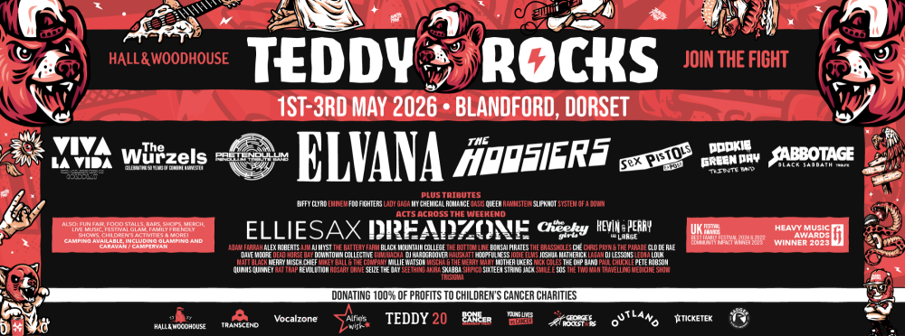 May 1 to 3 Teddy Rocks Festival 2026