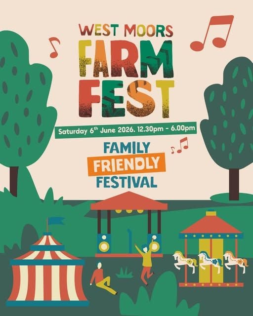 June 6 Gullivers West Moors Farm Fest 2026