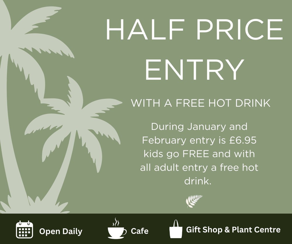 Jan Feb Abbotsbury Gardens Offer 2026