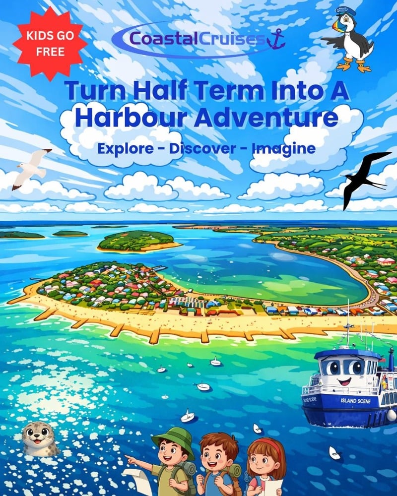 Feb half term Coastal Cruises Kids go free 2026