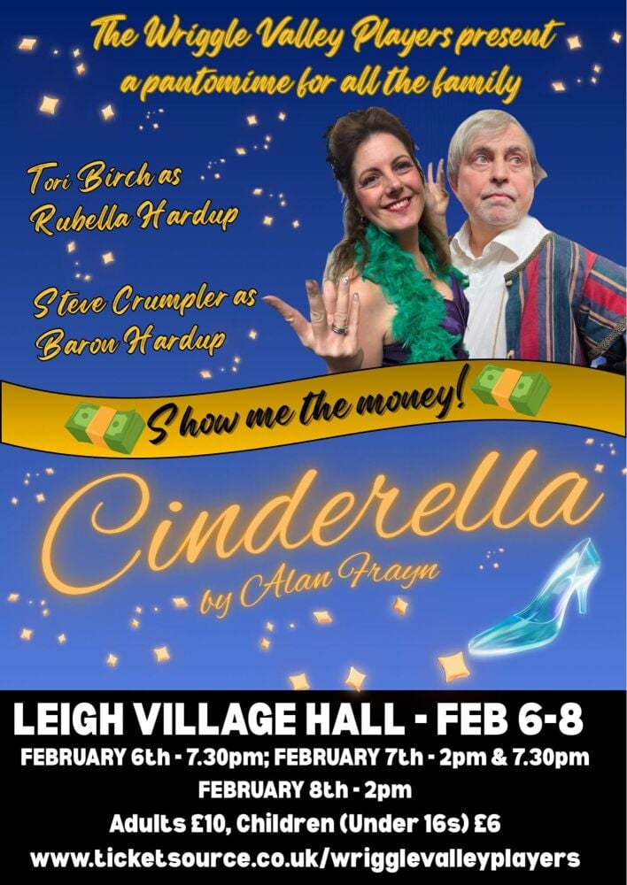 Feb 6 to 8 Cinderella Sherborne 2026