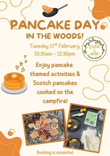 Feb 17 Child in the Wild Pancake Day 2026