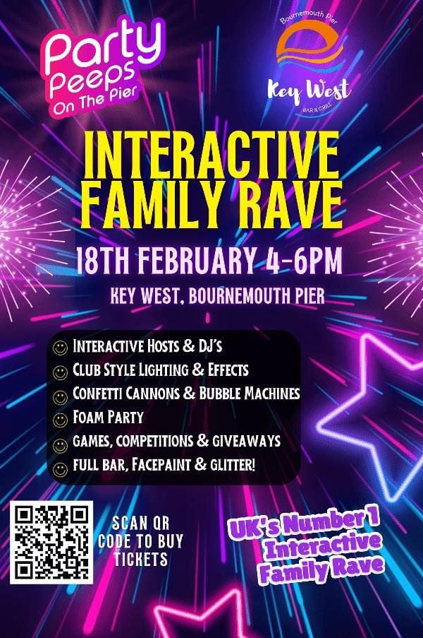 Feb 18 Party Peeps Bournemouth Pier 2026