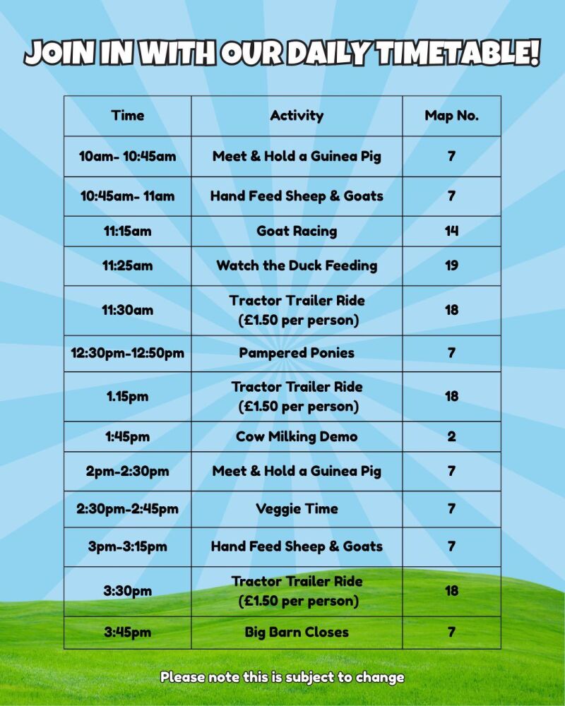 Feb half term Farmer Palmers 2026 Feb half term Farmer Palmers 2026