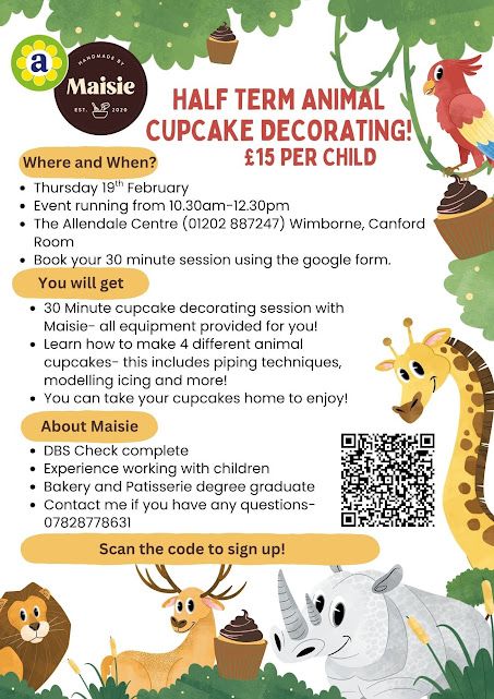 Feb 19 Allendale Cupcake Decorating 2026 Feb 19 Allendale Cupcake Decorating 2026