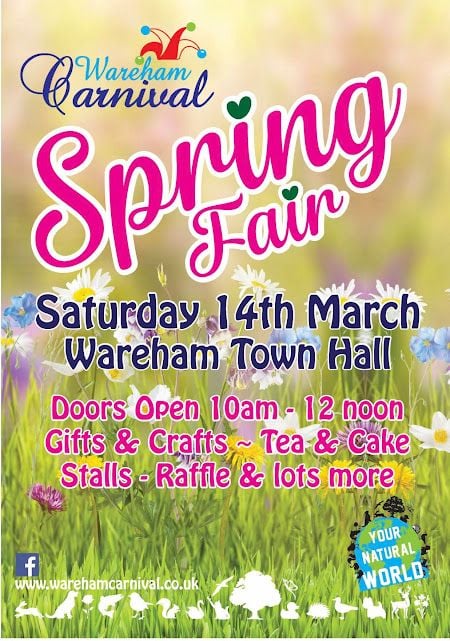 Mar 14 Wareham Town Hall Spring Fair 2026 Mar 14 Wareham Town Hall Spring Fair 2026