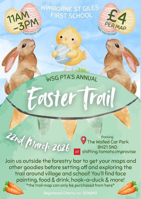Mar 22 Wimborne St Giles Easter Hunt 2026 Mar 22 Wimborne St Giles Easter Hunt 2026