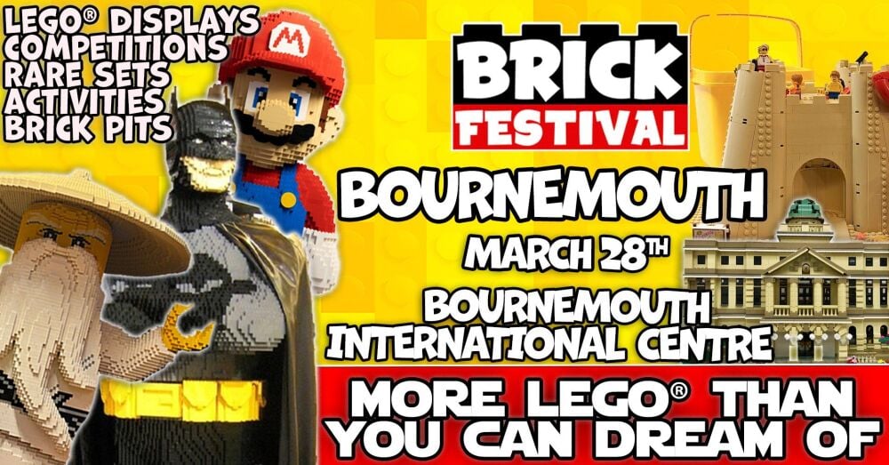 Mar 28 Bournemouth Brick Festival 2026 Mar 28 Bournemouth Brick Festival 2026