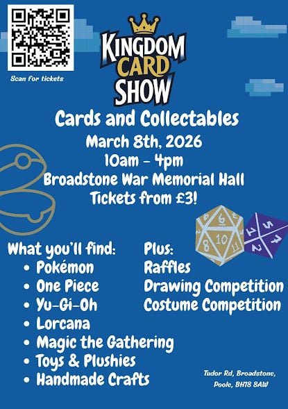 Mar 8 Card Show Poole Dorset 2026 Mar 8 Card Show Poole Dorset 2026
