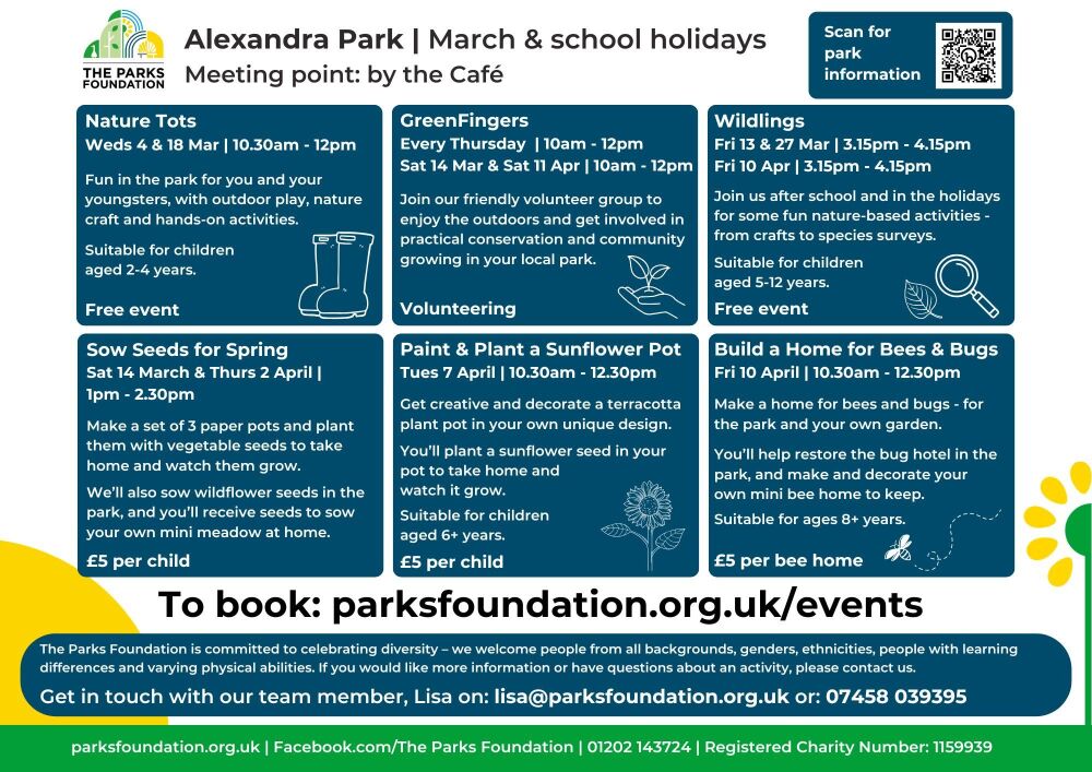 Mar Apr BCP Parks Events Dorset 2026 2 Mar Apr BCP Parks Events Dorset 2026 2