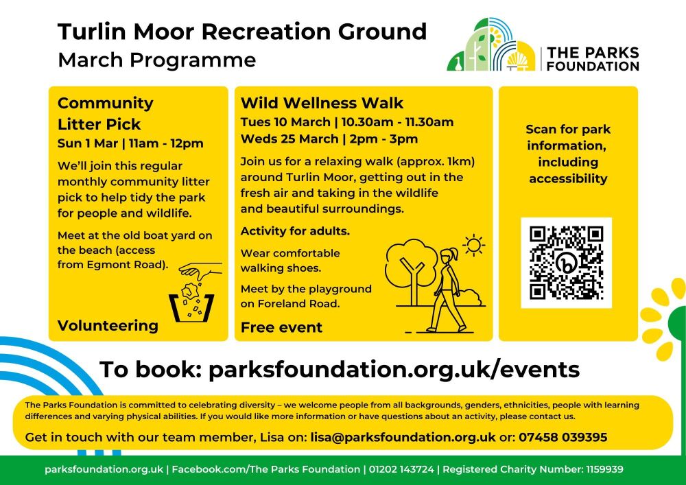Mar Apr BCP Parks Events Dorset 2026 5 Mar Apr BCP Parks Events Dorset 2026 5