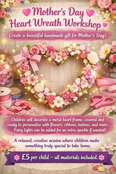 Mar Sunnyside Studio Mothers Day Weymouth 2026 Mar Sunnyside Studio Mothers Day Weymouth 2026