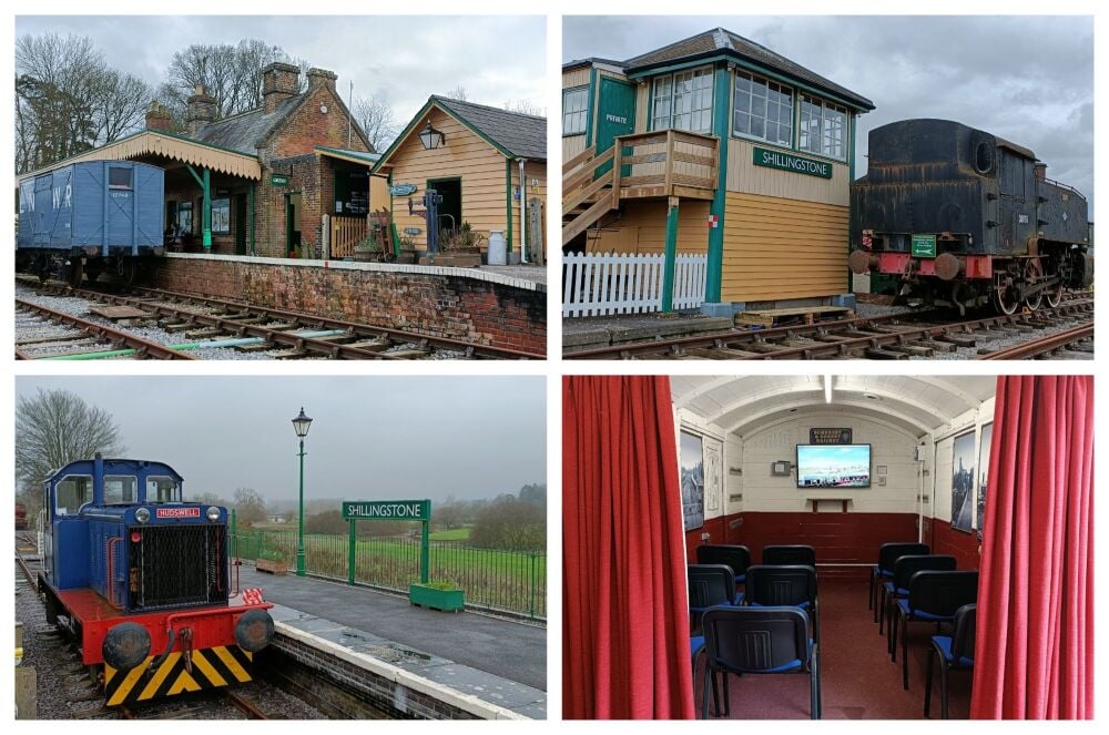 NORTH DORSET RAILWAY SHILLINGSTONE STATION 2 NORTH DORSET RAILWAY SHILLINGSTONE STATION 2