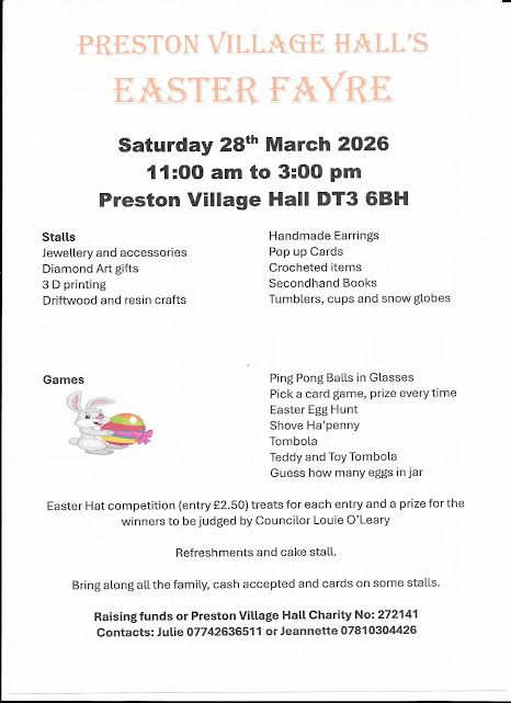 Mar 28 Preston Easter Fayre 2026