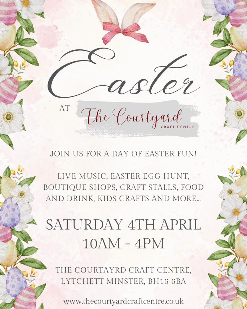 Apr 4 Courtyard Craft Cenrte Easter 2026