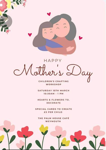 Mar Mothers Day The Palm House 2026