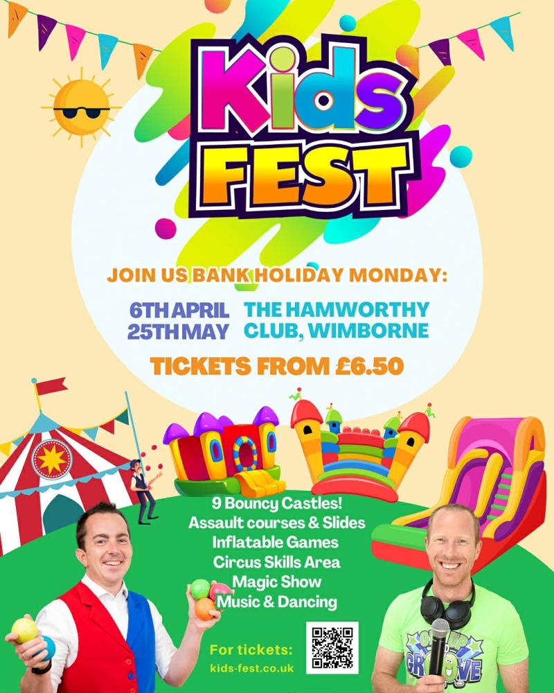 Apr 6 and May 25 Kids Fest Bouncy Fun Play 2026