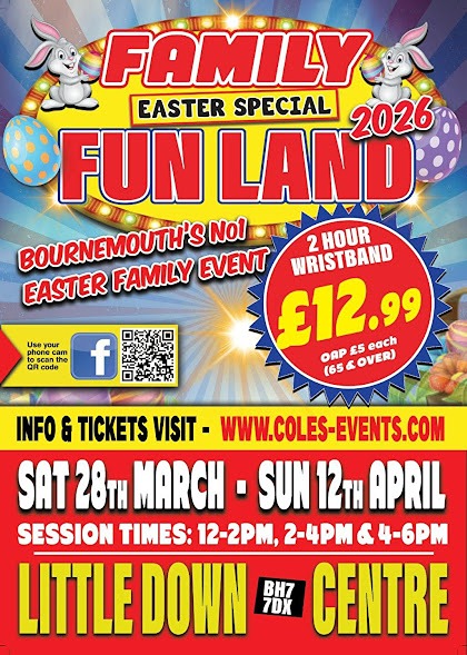 Mar Apr Family Fun Land Bournemouth 2026