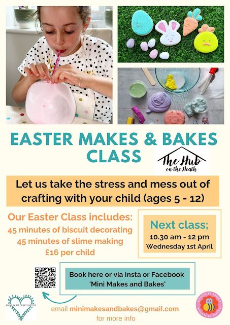 Apr 1 Easter Makes and Bakes 2026