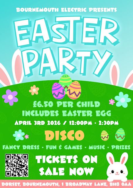 Apr 3 Bournemouth Electric Party 2026