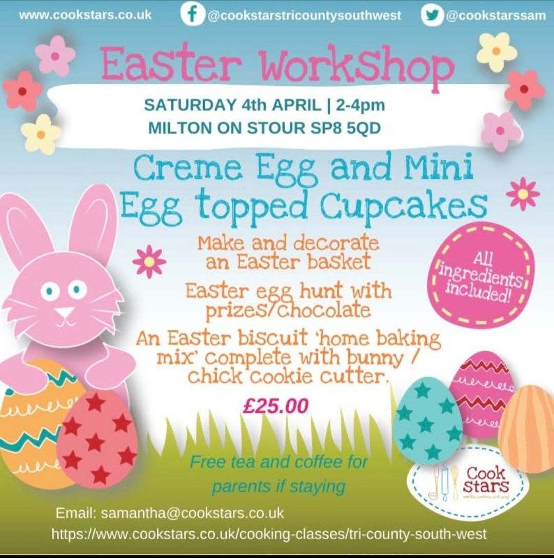 Apr 4 Cookstars Easter Workshop 2026