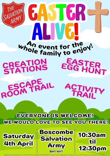 Apr 4 Boscombe Salvation Army 2026