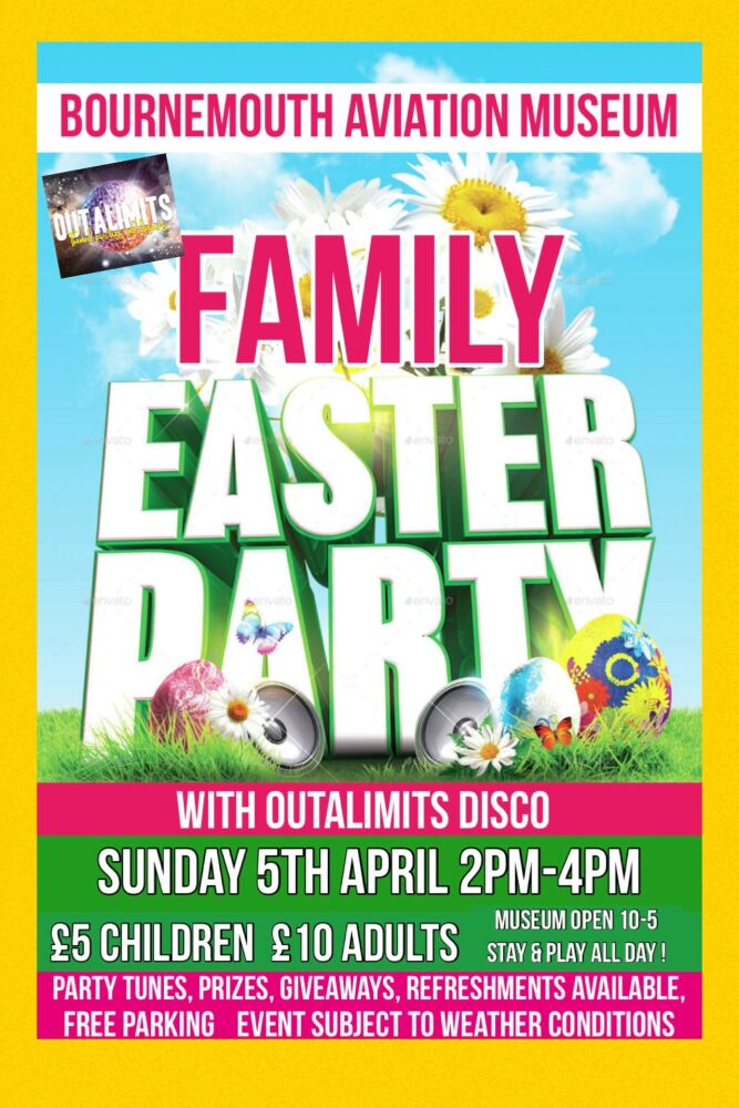 Apr 5 Outalimits Bournemouth Aviation Party 2026