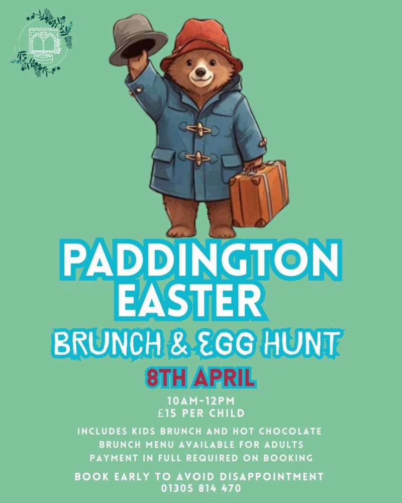 Apr 8 Upwey Wishing Well Easter Brunch Weymouth 2026