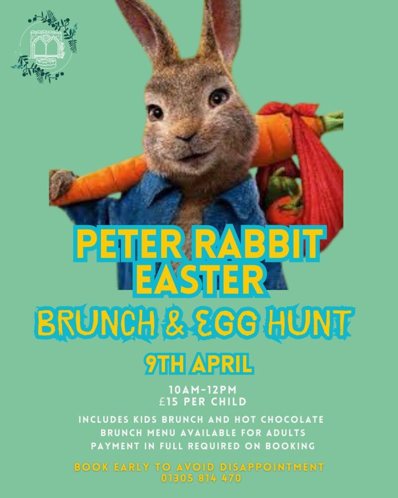 Apr 9 Upwey Wishing Well Easter Brunch Weymouth 2026