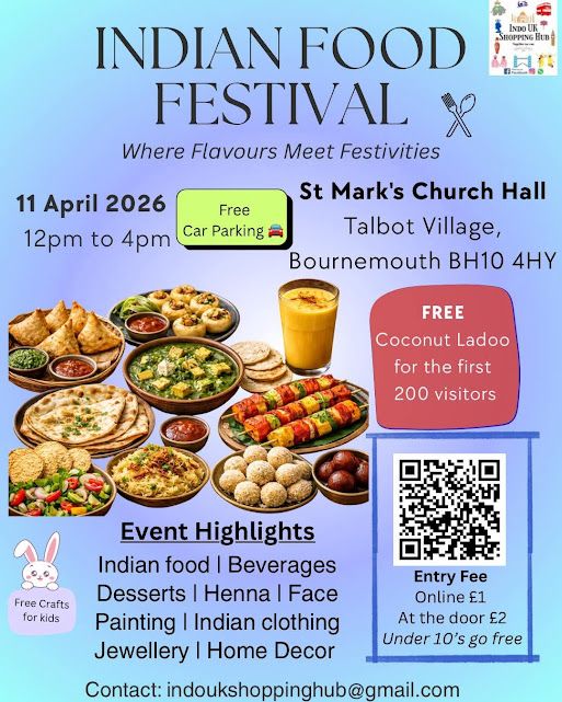Apr 11 Bournemouth Indian Food Festival 2026