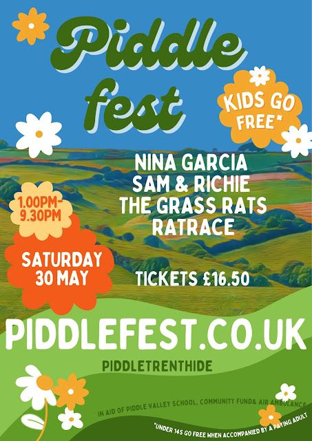 May 30 Piddlefest Dorset 2026