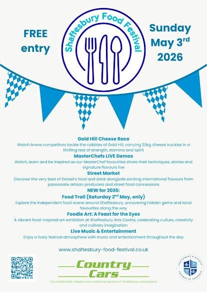 May 3 Shaftesbury Food Festival 2026 May 3 Shaftesbury Food Festival 2026