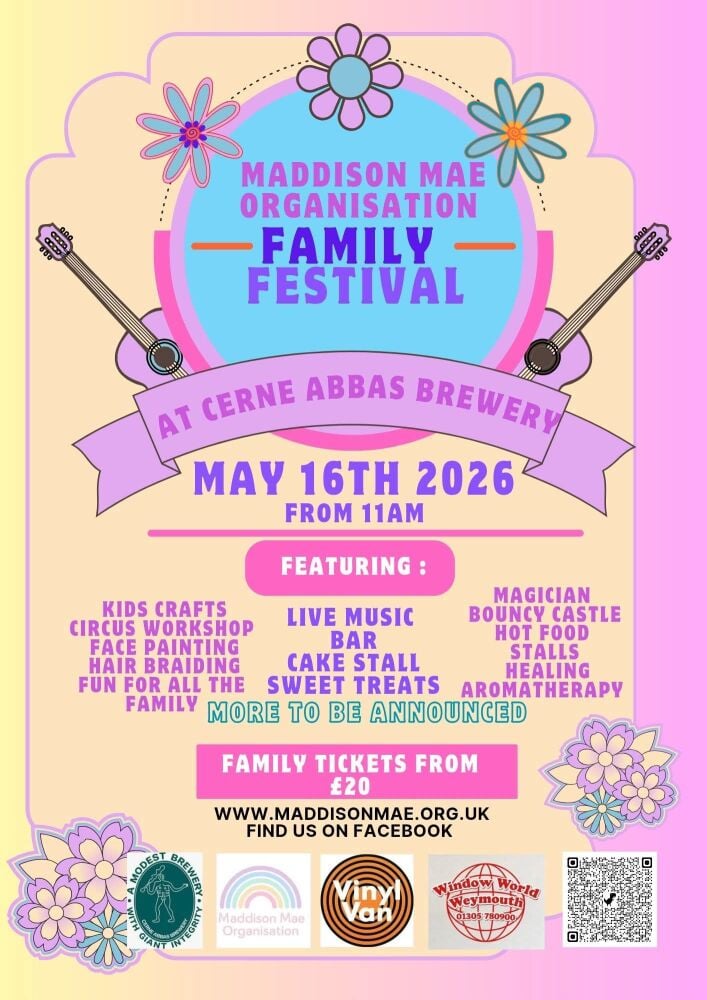May 16 Family Festival Maddie Cerne Abbas 2026 May 16 Family Festival Maddie Cerne Abbas 2026
