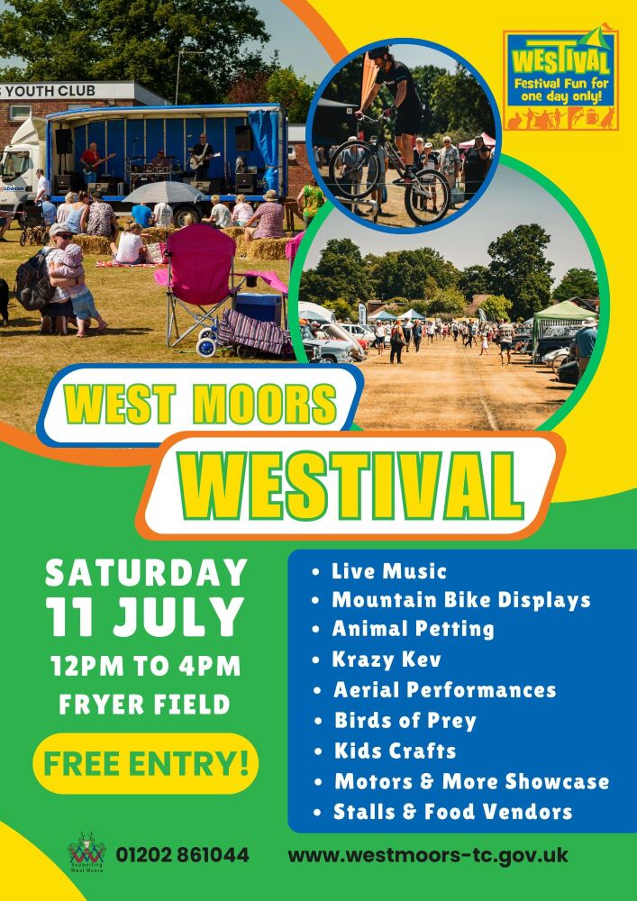 July 11 Westival West Moors 2026