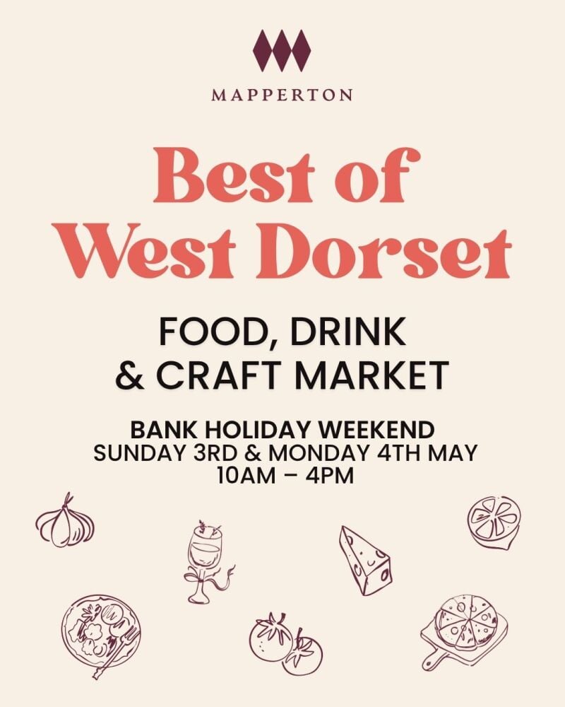 May 3 and 4 Mapperton Market 2026