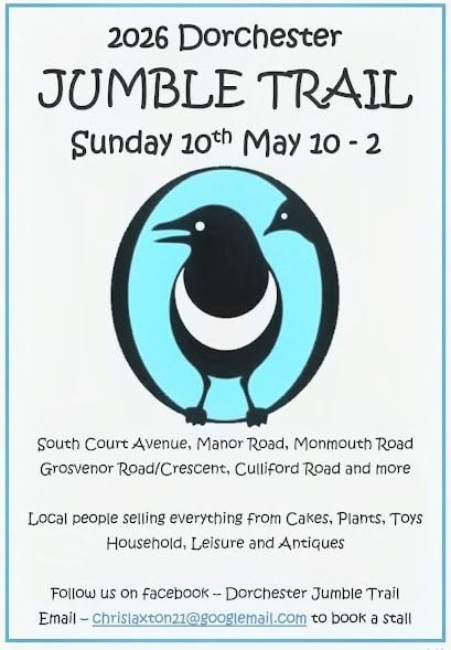 May 10 Dorchester Jumble Trail 2026