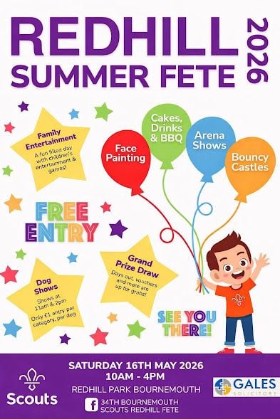 May 16 Redhill Summer Fete 2026