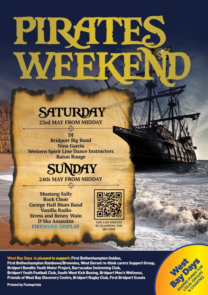 May 23 and 24 West Bay Pirate Weekend 2026