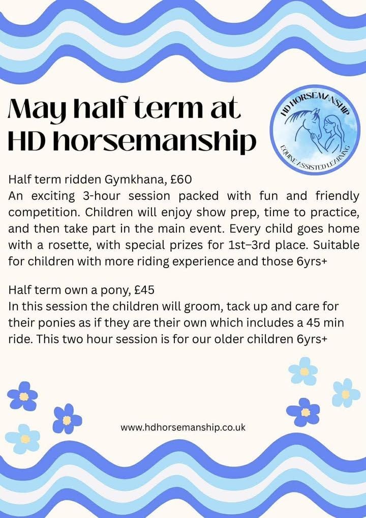 May half term HD Horsemanship 2026