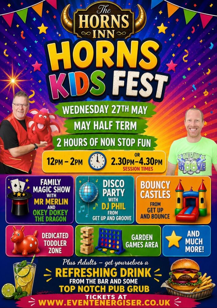 May 27 The Horns Inn Kids Fest 2026