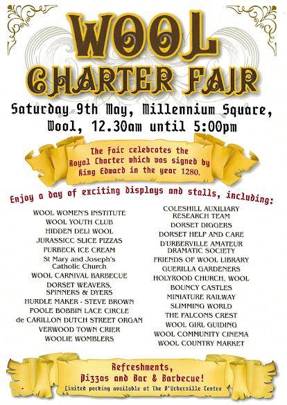 May 9 Wool Charter Fair 2026